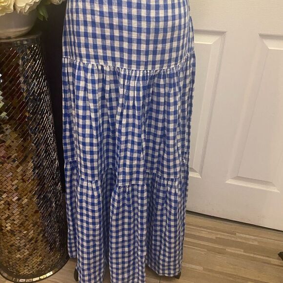 Ralph Lauren black label 100% linen maxi skirt - Picture 3 of 10